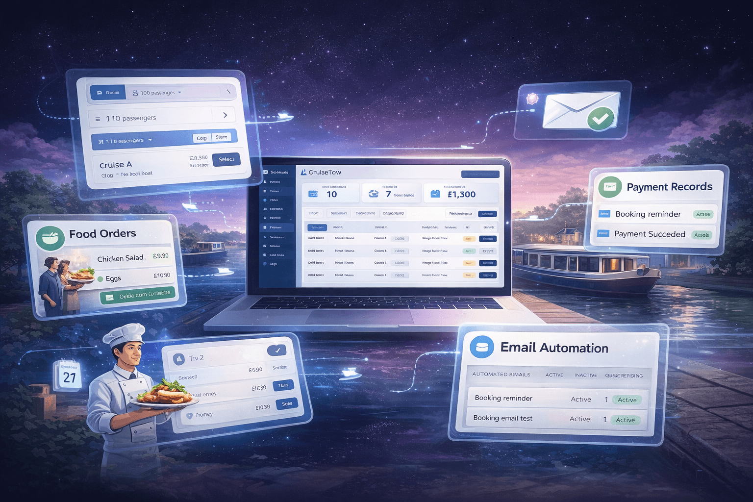 Canal Cruise Management Software UK | Booking System for Narrowboat ...